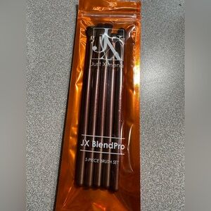 JX BlendPro 5-Piece Makeup Brush Set - Metallic Brown